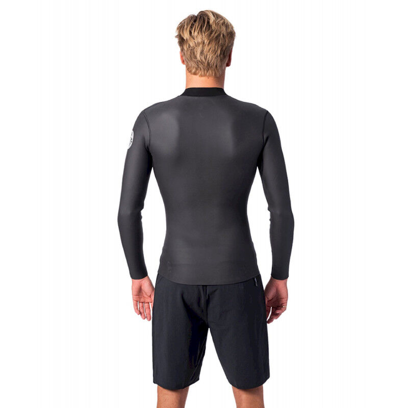 Rip Curl Dawn Patrol Long Sleeve 1.5 mm Front Zip Jacket - Surf Wetsuit - Men's | Hardloop