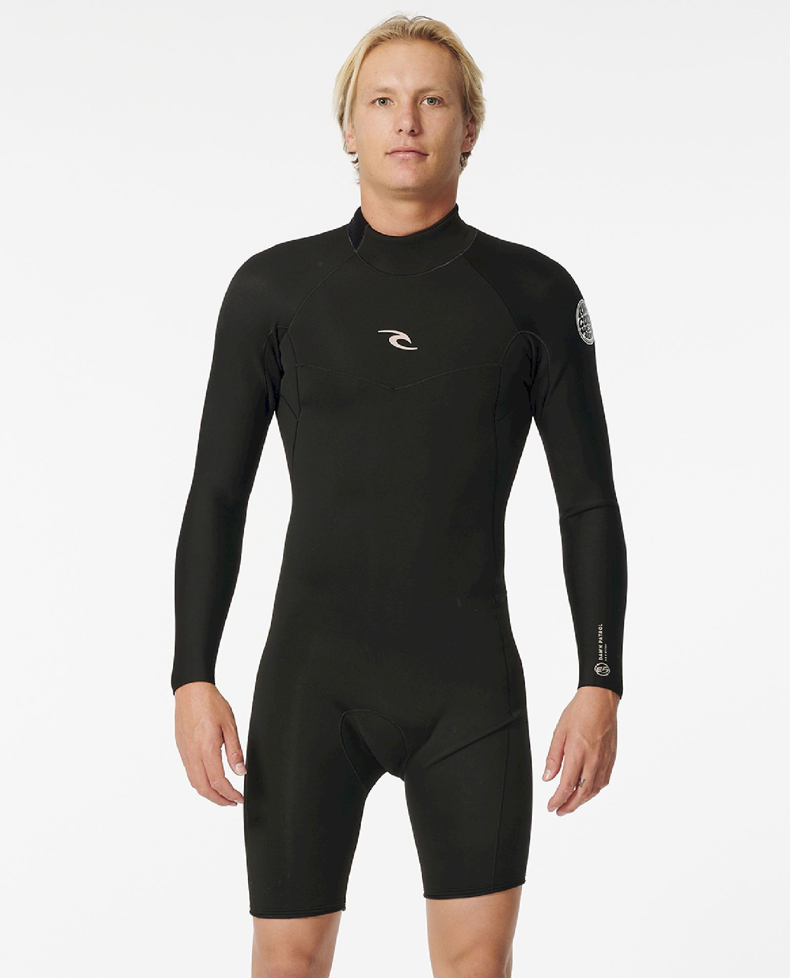 Rip Curl Dawn Patrol Long Sleeve 2/2 mm Back Zip Springsuit - Combinaison de surf homme | Hardloop