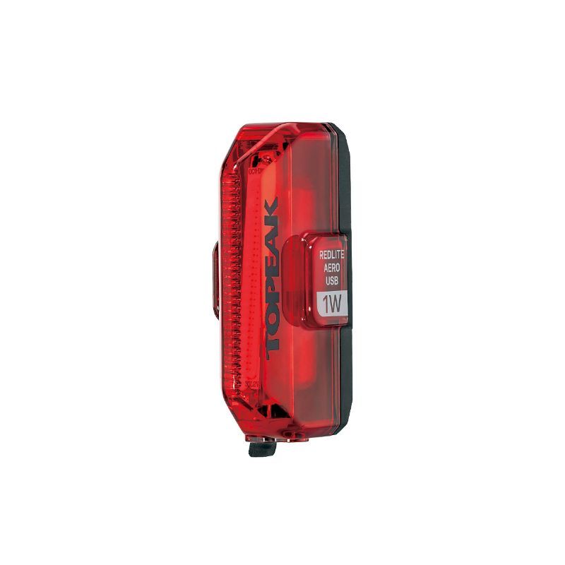 Topeak RedLite Aero USB 1W - Lampe arrière vélo | Hardloop