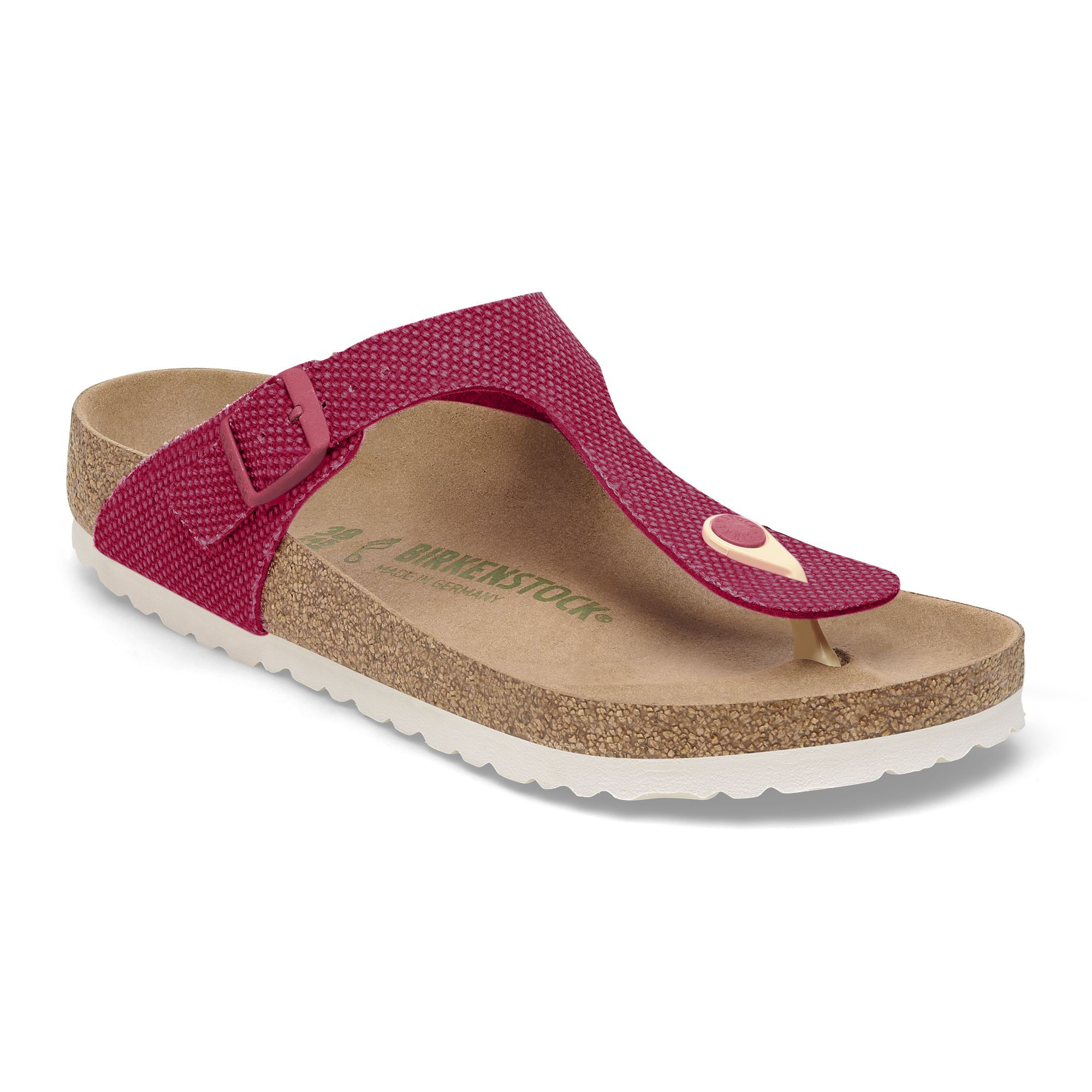 Birkenstock Gizeh Rivet Logo Textile - Sandały | Hardloop