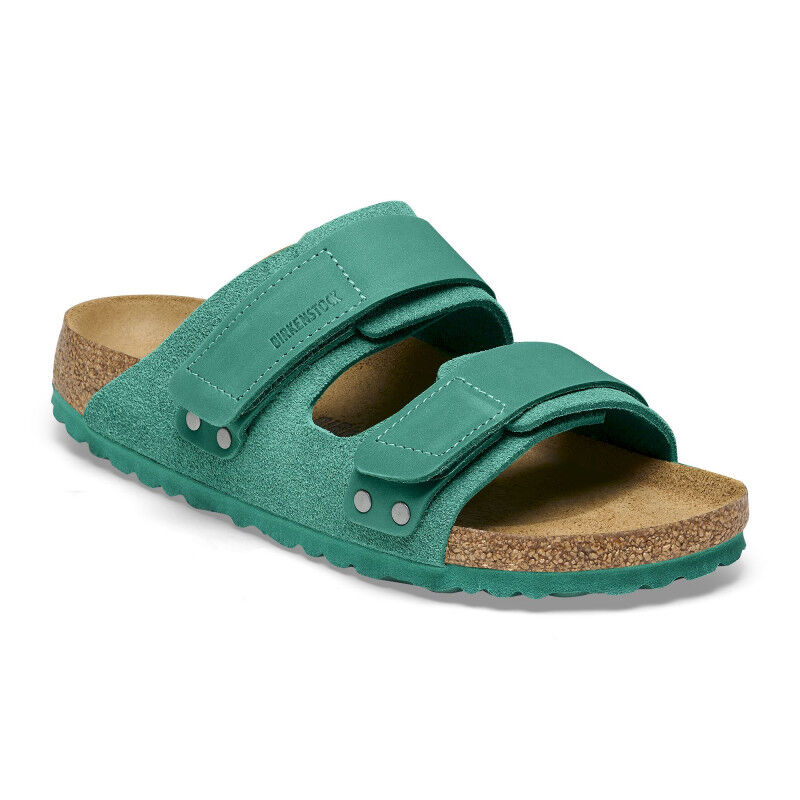 Birkenstock Uji Nubuck Suede Leather Sandalen Hardloop