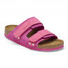 Modern Suede Fuchsia Tulip