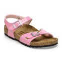 Birkenstock Rio Kids Birko-Flor Patent Sandals Kid's Hardloop