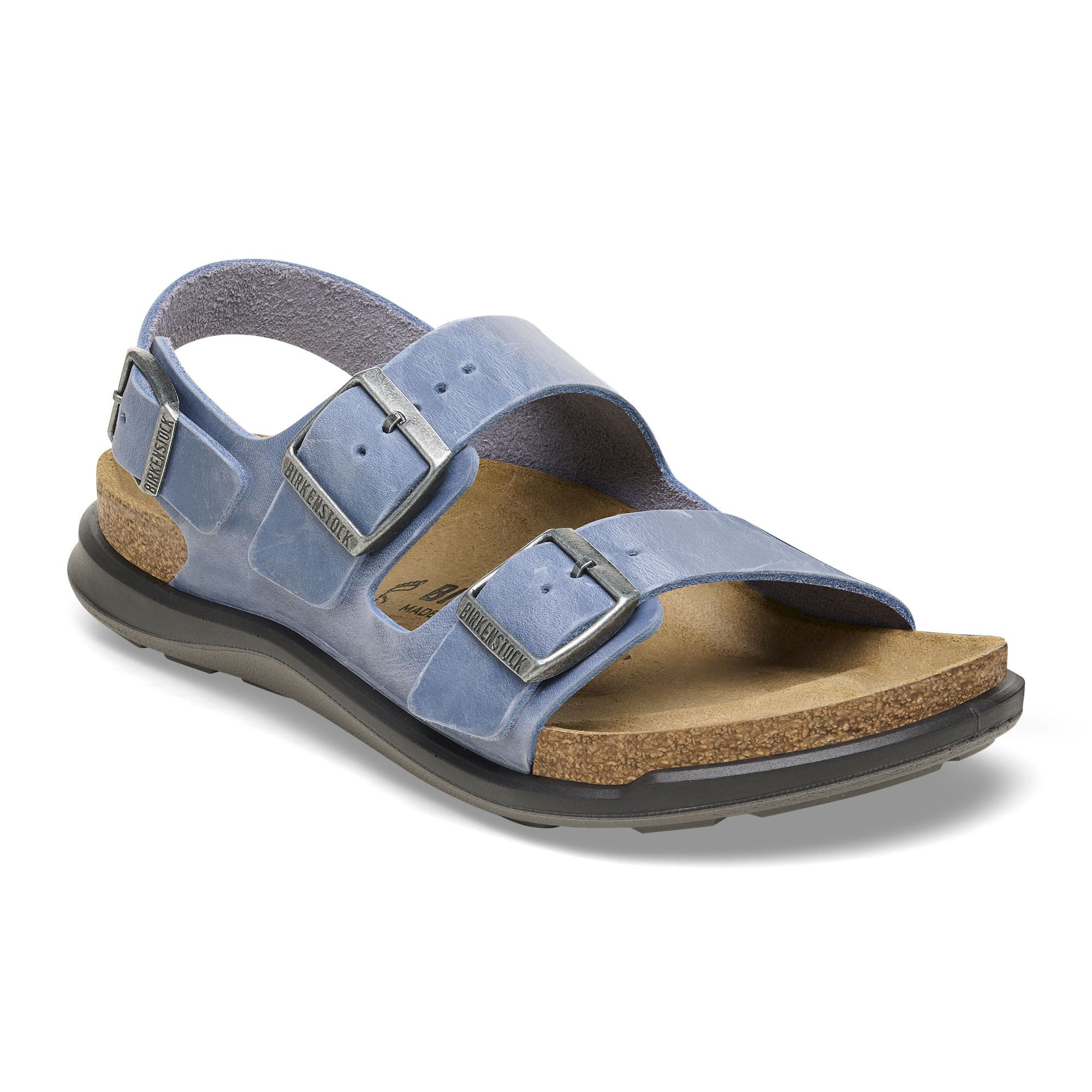 Birkenstock Milano Crosstown Oiled Leather - Sandalen - Dames | Hardloop