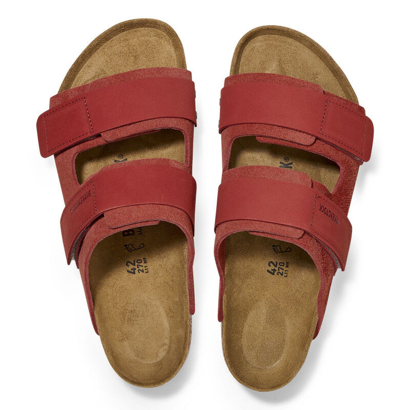 Birkenstock Uji Nubuck Suede Leather Sandalen Hardloop