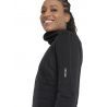 icebreaker Merino Quantum Hybrid LS Zip Hoodie - Moletom de lã merino mulher | Hardloop