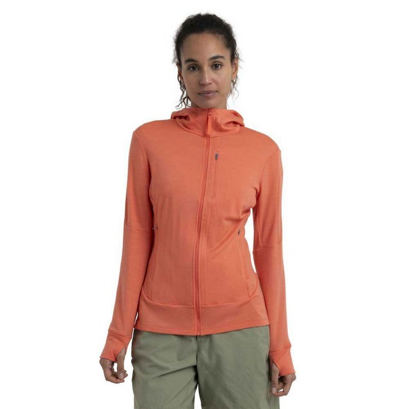 Icebreaker Merino 260 Quantum IV LS Zip Hoodie - Merino hoodie - Women's | Hardloop