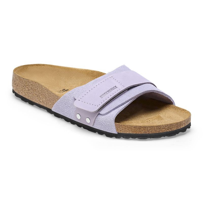 Birkenstock Oita Nubuck Suede Leather Sandalen Hardloop