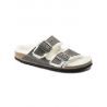 Birkenstock Arizona Shearling Embossed Oiled Leather - Sandalen | Hardloop