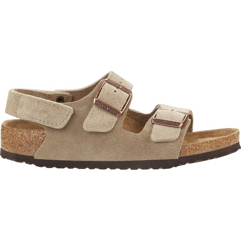 Birkenstock Milano HL Kids Suede Leather - Sandalen - Kinderen | Hardloop