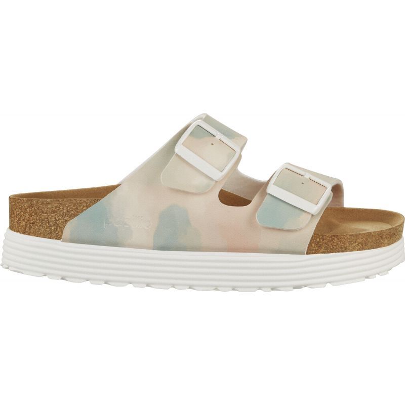 Birkenstock Arizona Platform Vegan Birko-Flor - Sandaler - Damer | Hardloop