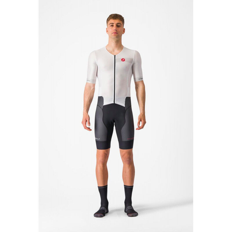 Castelli Free Sanremo 2 Suit Short Sleeve - Body triathlon - Uomo | Hardloop