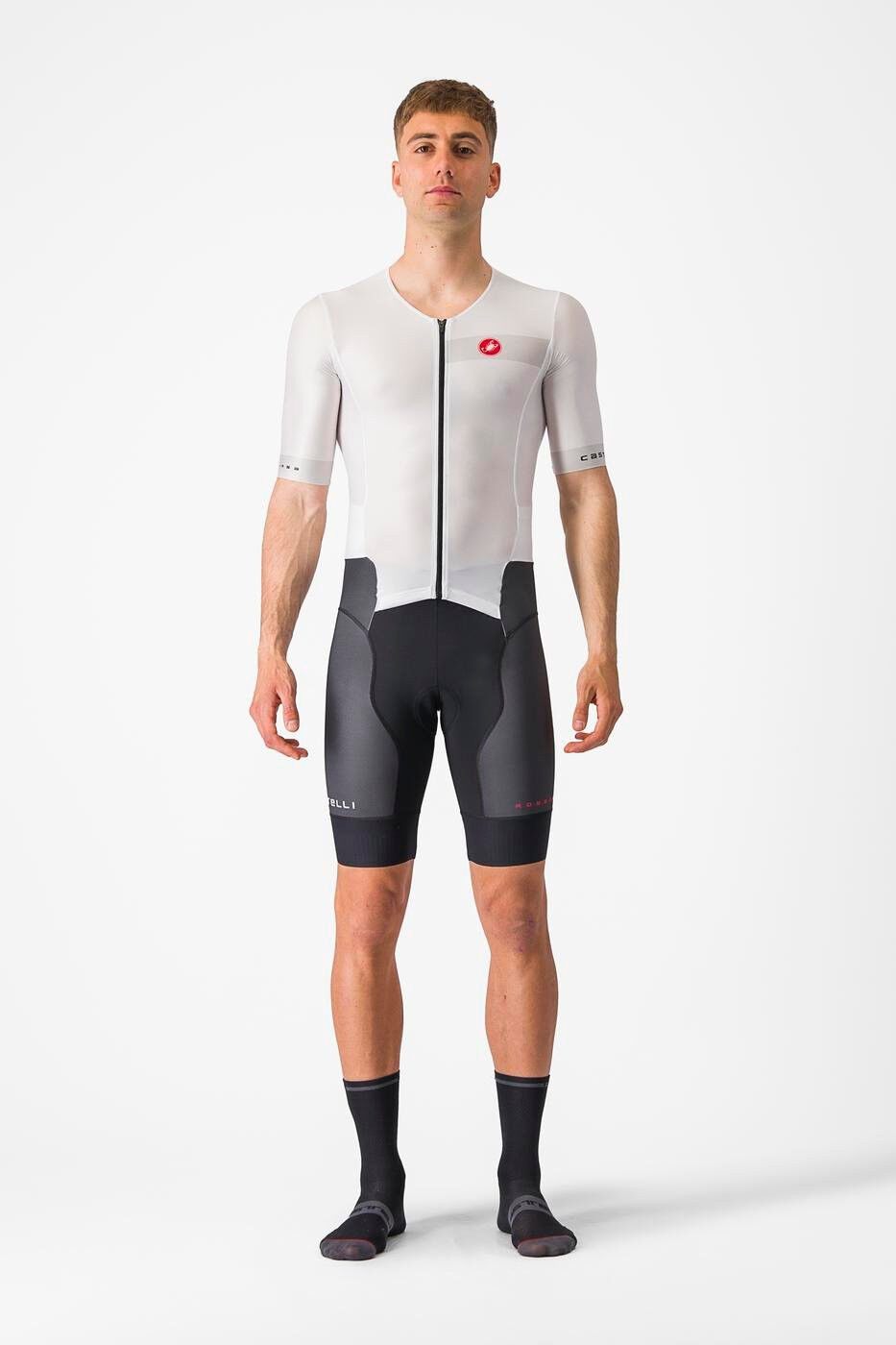 Castelli Free Sanremo 2 Suit Short Sleeve - Body triathlon - Uomo | Hardloop