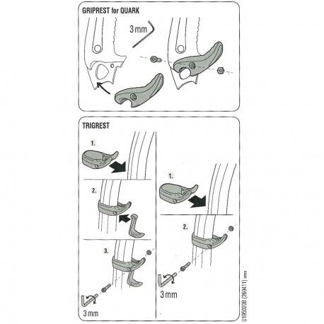 Petzl Cale Griprest pour Quark 2010 | Hardloop