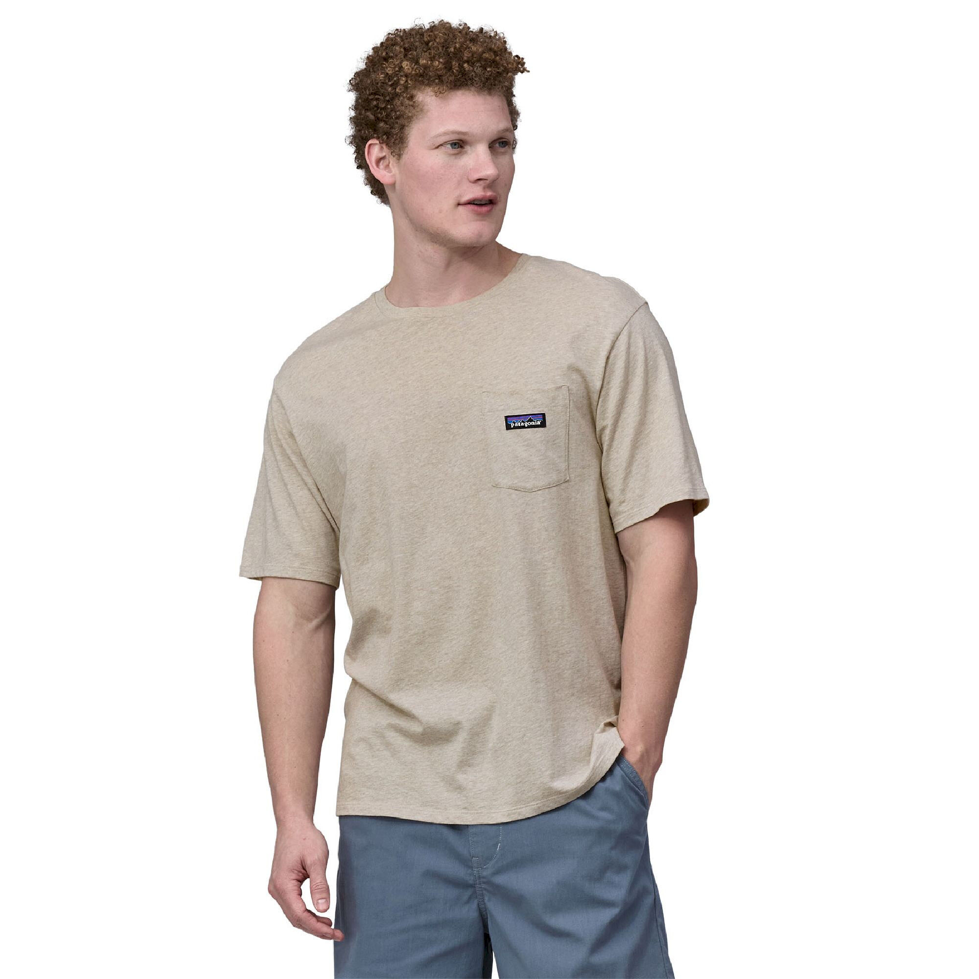 Patagonia M's Regenerative Organic Certified Cotton LW Pocket Tee - T-shirt - Men's | Hardloop