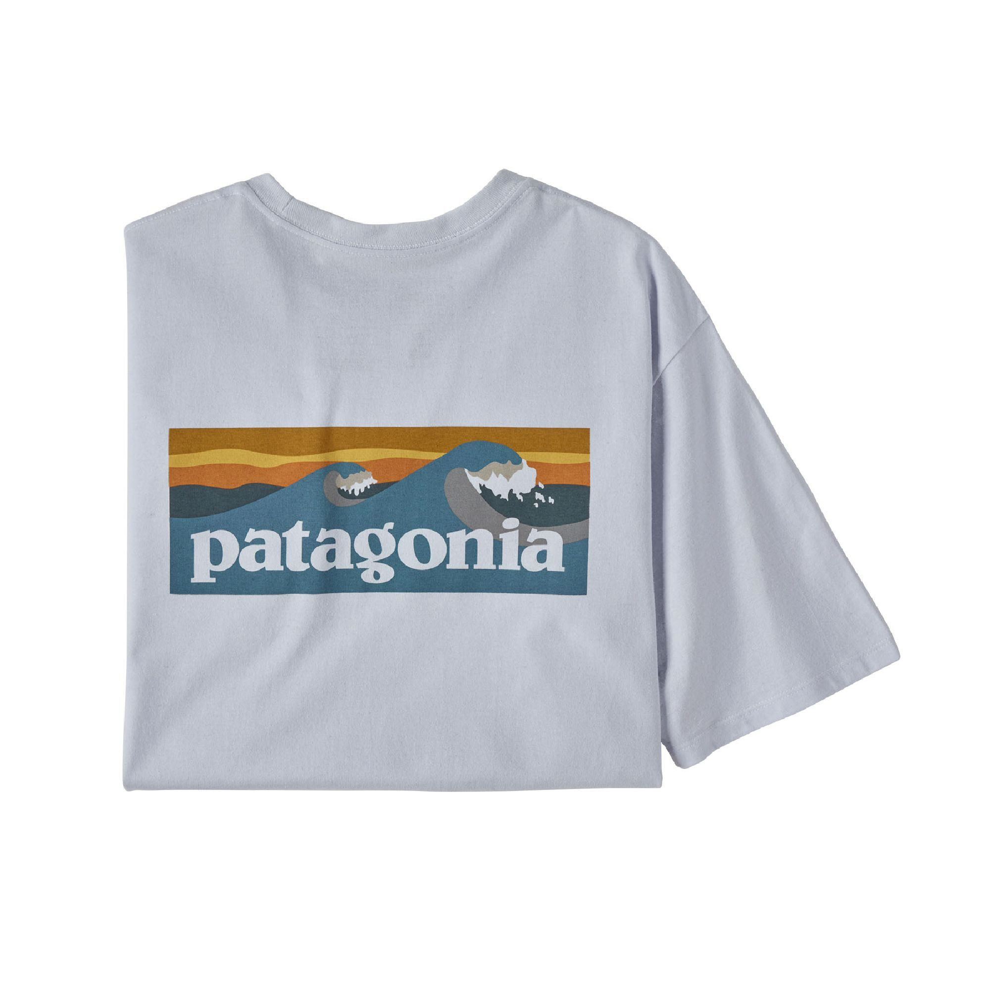 Patagonia Boardshort Logo Pocket Responsibili- T-shirt - Herr