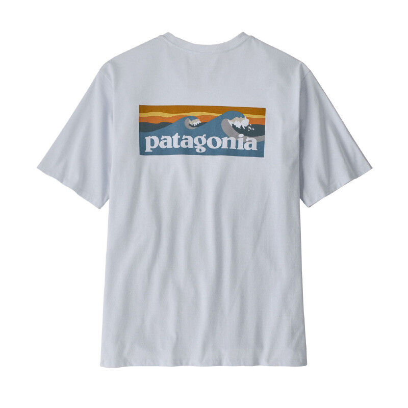 Patagonia Boardshort Logo Pocket Responsibili-Tee - T-shirt homme | Hardloop