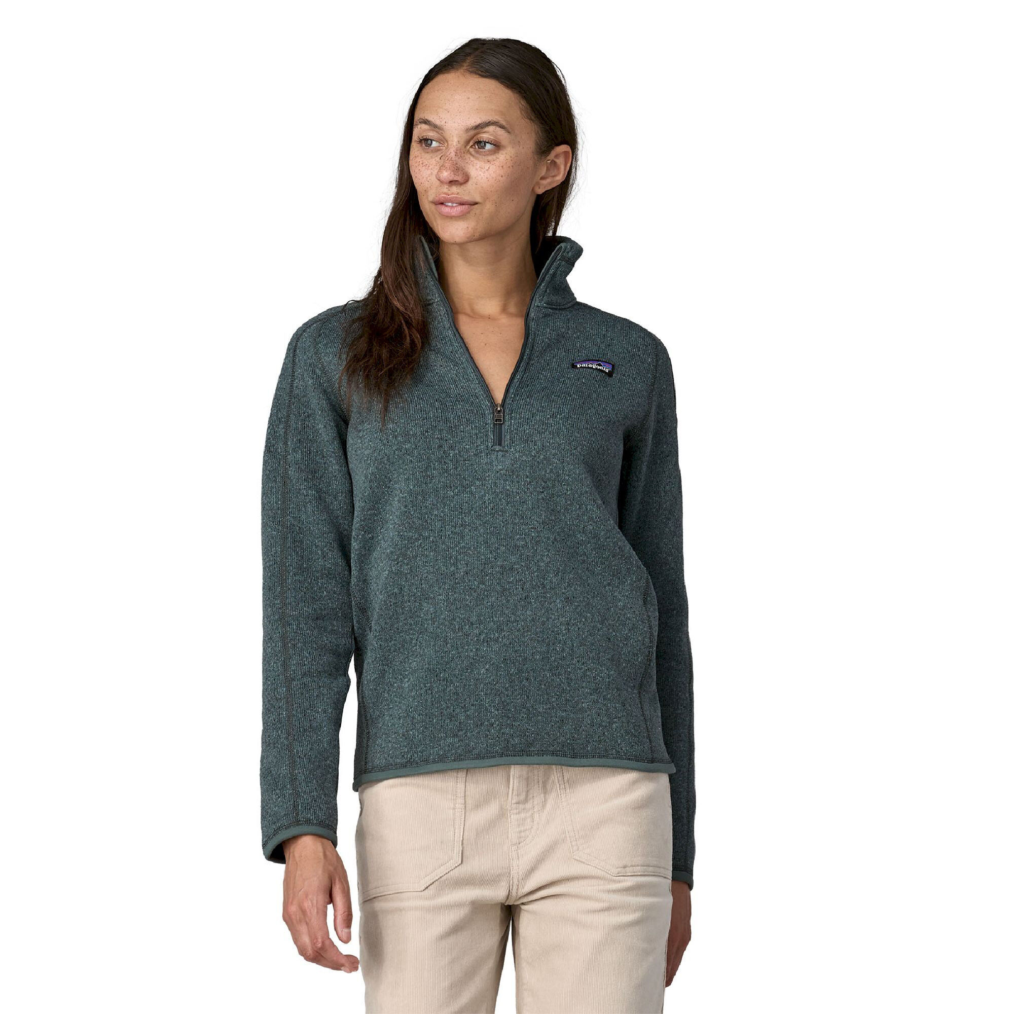 Patagonia Better Sweater 1/4 Zip - Polaire femme | Hardloop