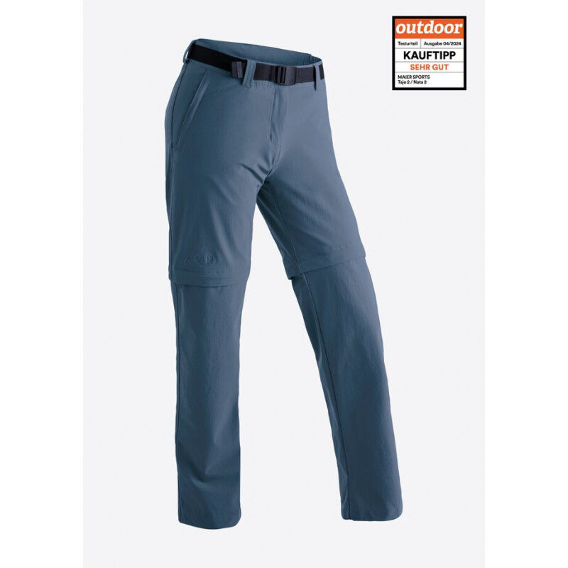 Maier Sports Nata 2 Zip Off Pant - Pantaloni da trekking convertibili - Donna | Hardloop
