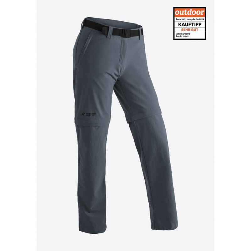 Maier Sports Nata 2 Zip Off Pant - Pantalon randonnée convertible femme | Hardloop