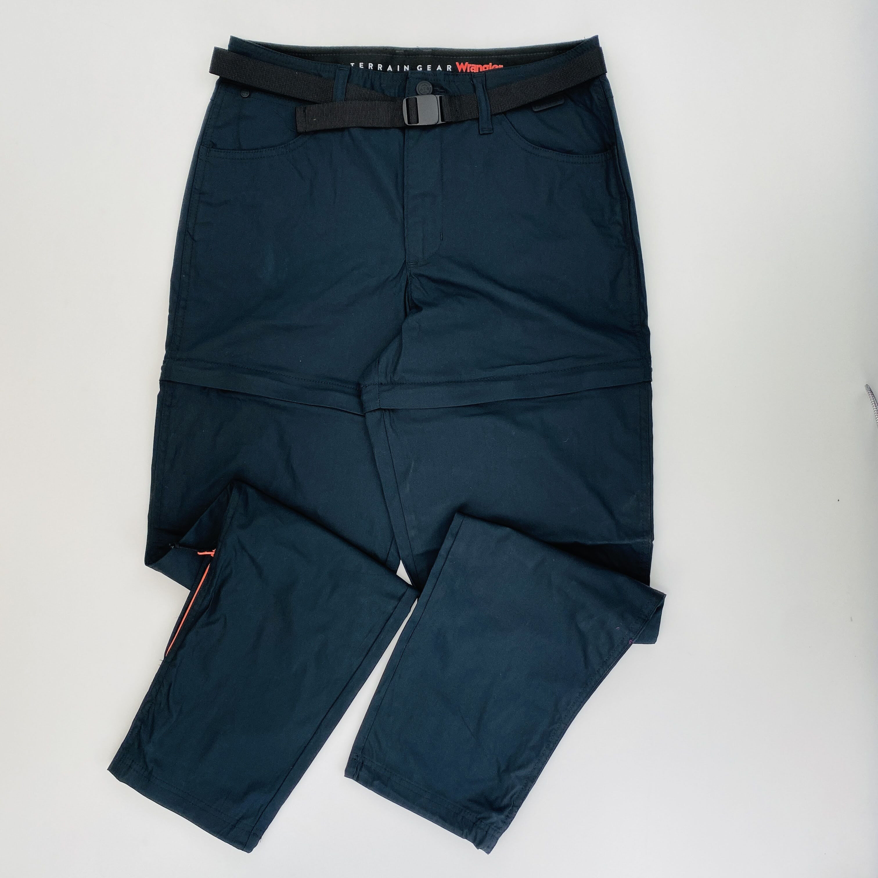 Wrangler Packable Zipoff - Seconde main Pantalon randonnée femme - Noir - L | Hardloop