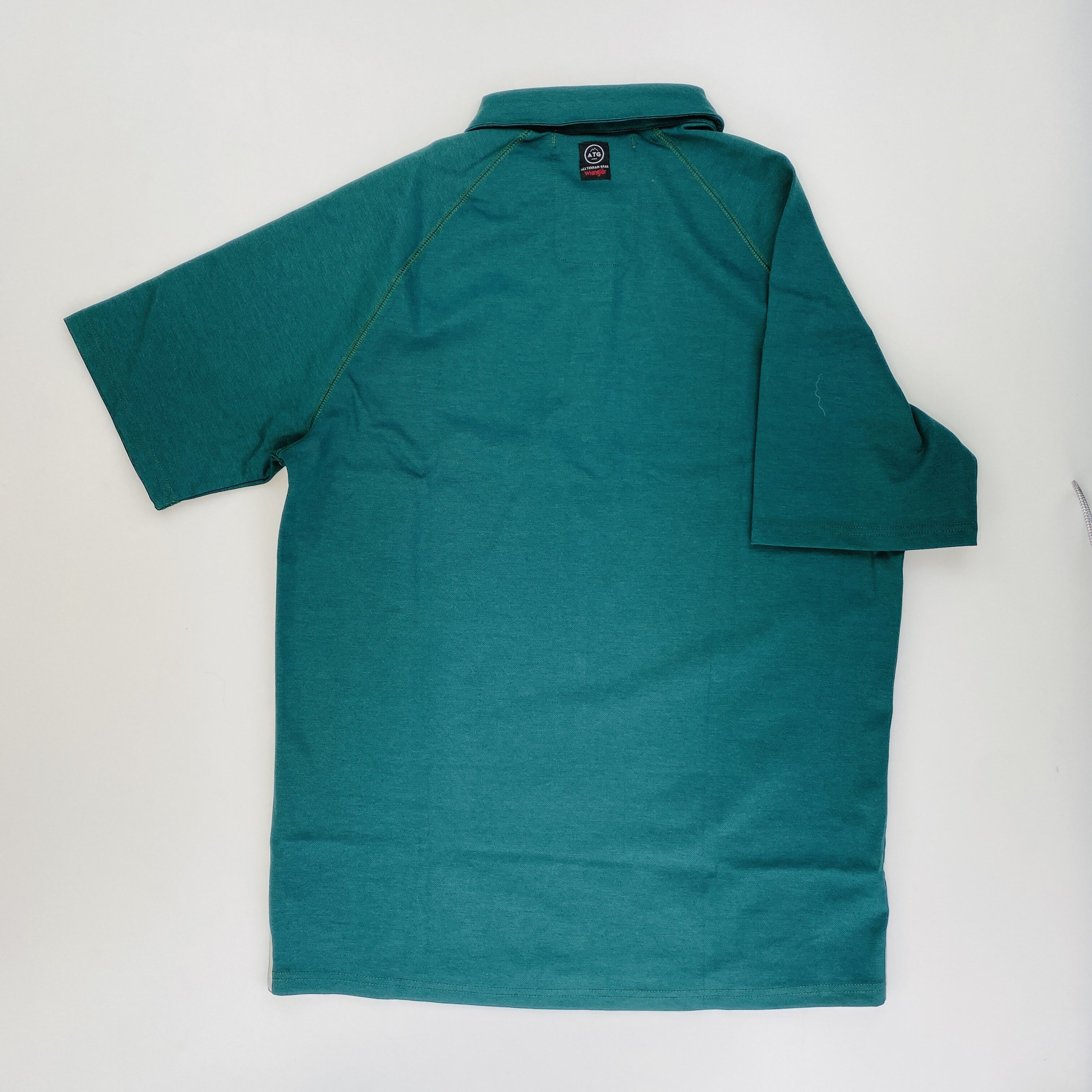 Wrangler Ss Performance Polo - Second Hand Polo shirt - Men's - Green - XL | Hardloop