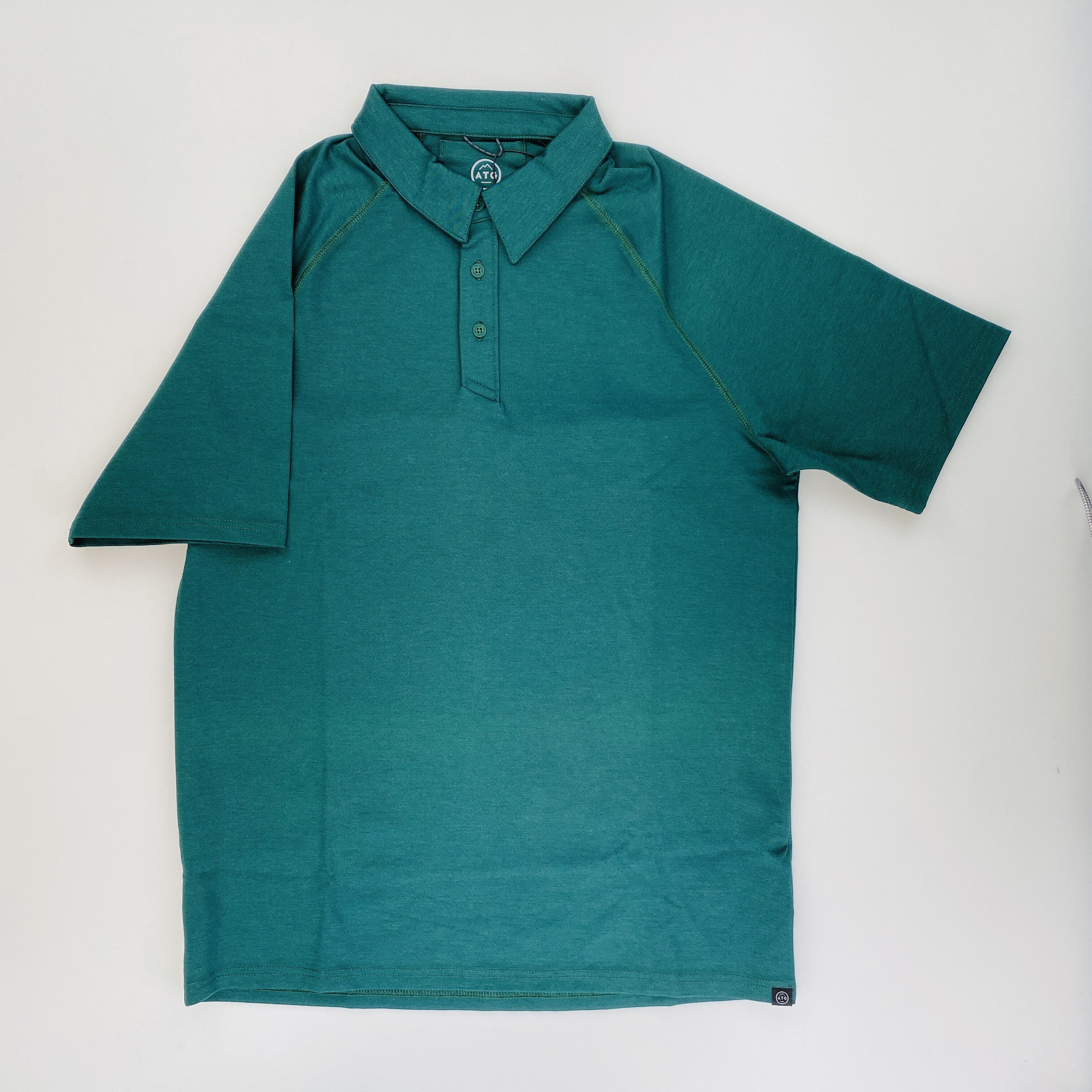 Wrangler Ss Performance Polo - Second Hand Polo shirt - Men's - Green - L | Hardloop