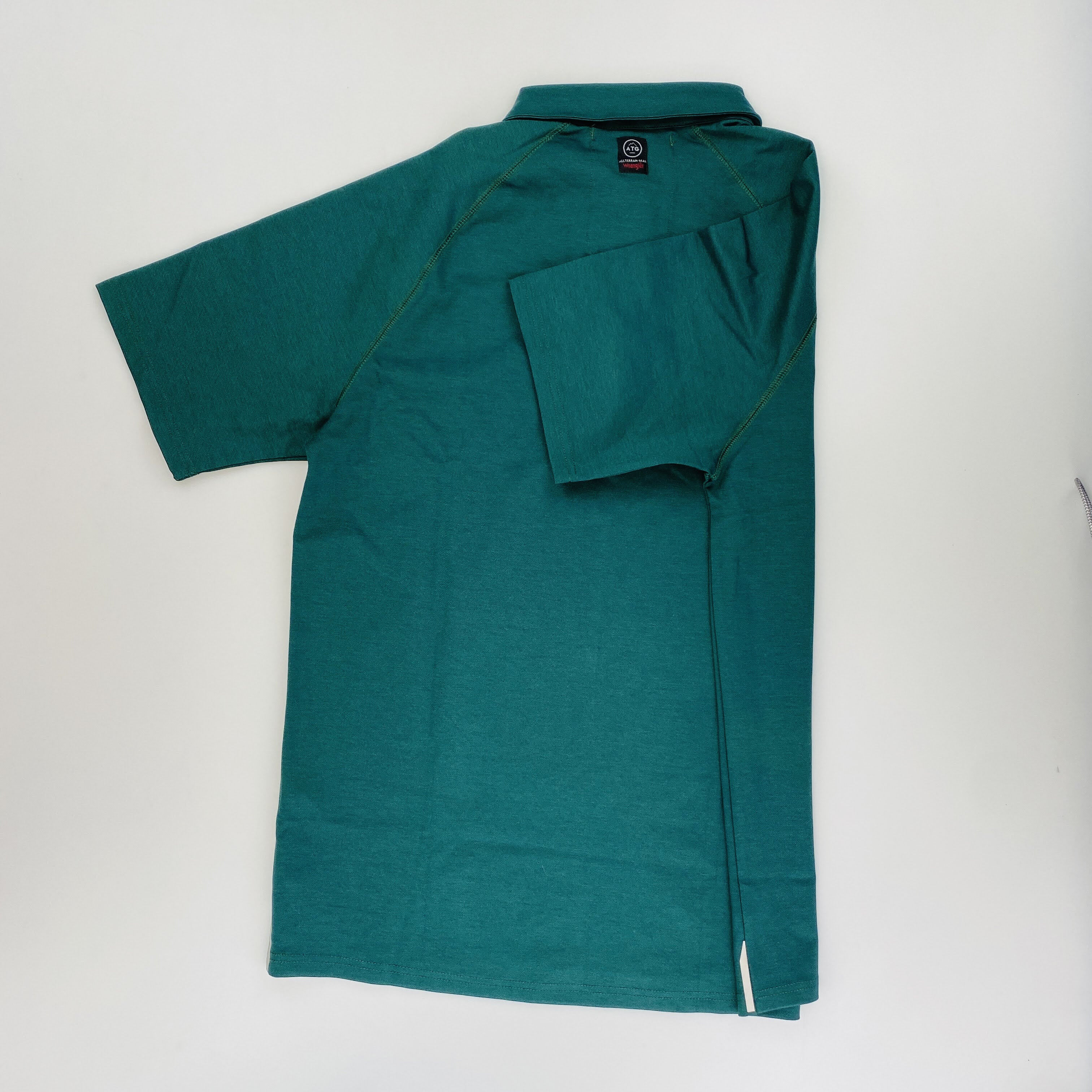 トップス Wasted Youth BIG POLO SHIRT GREEN Lsize Men's Slim Fit L.12.12 Long Sleeve Polo - Polo Shirts - New