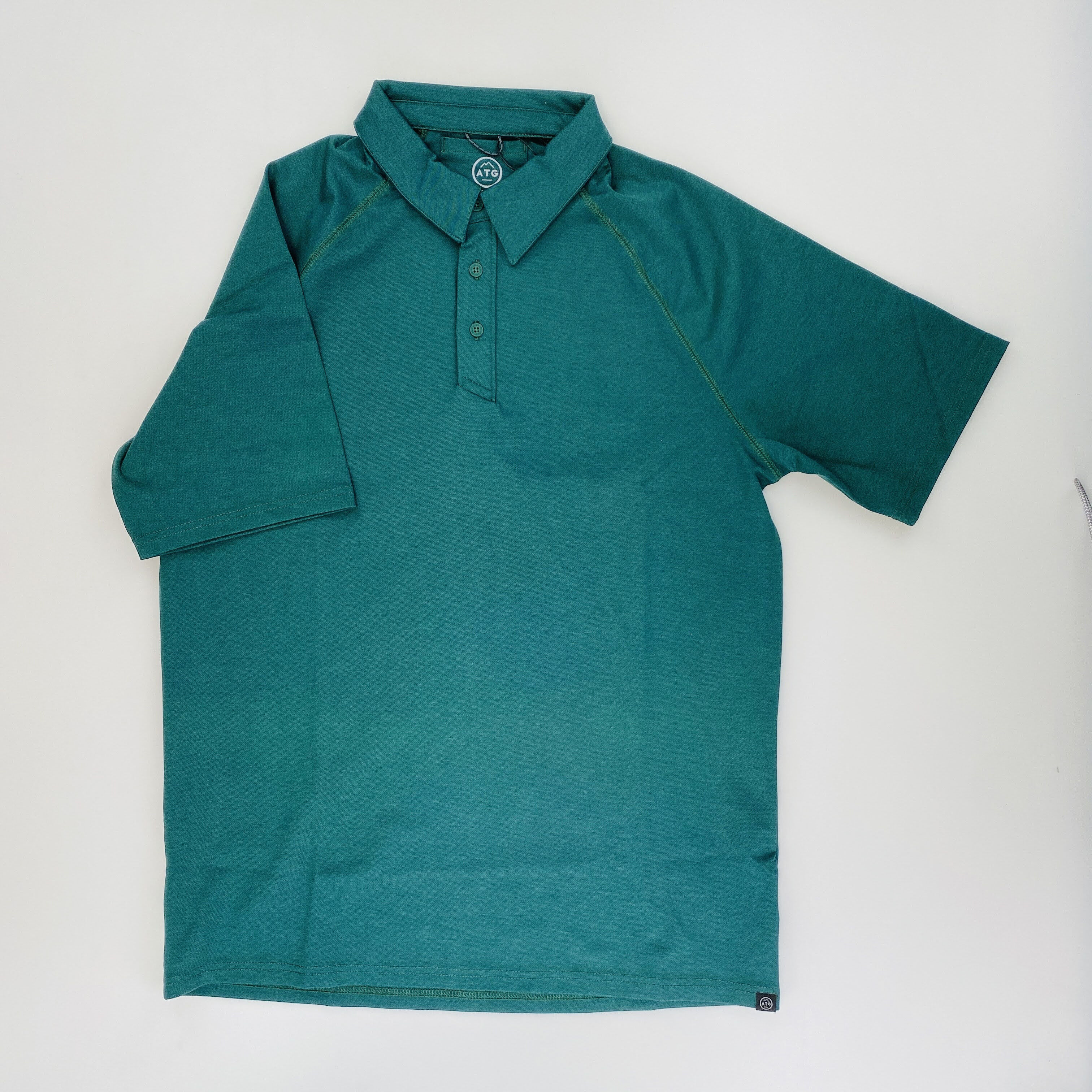 Wrangler Ss Performance Polo - Second Hand Polo shirt - Men's - Green - M | Hardloop