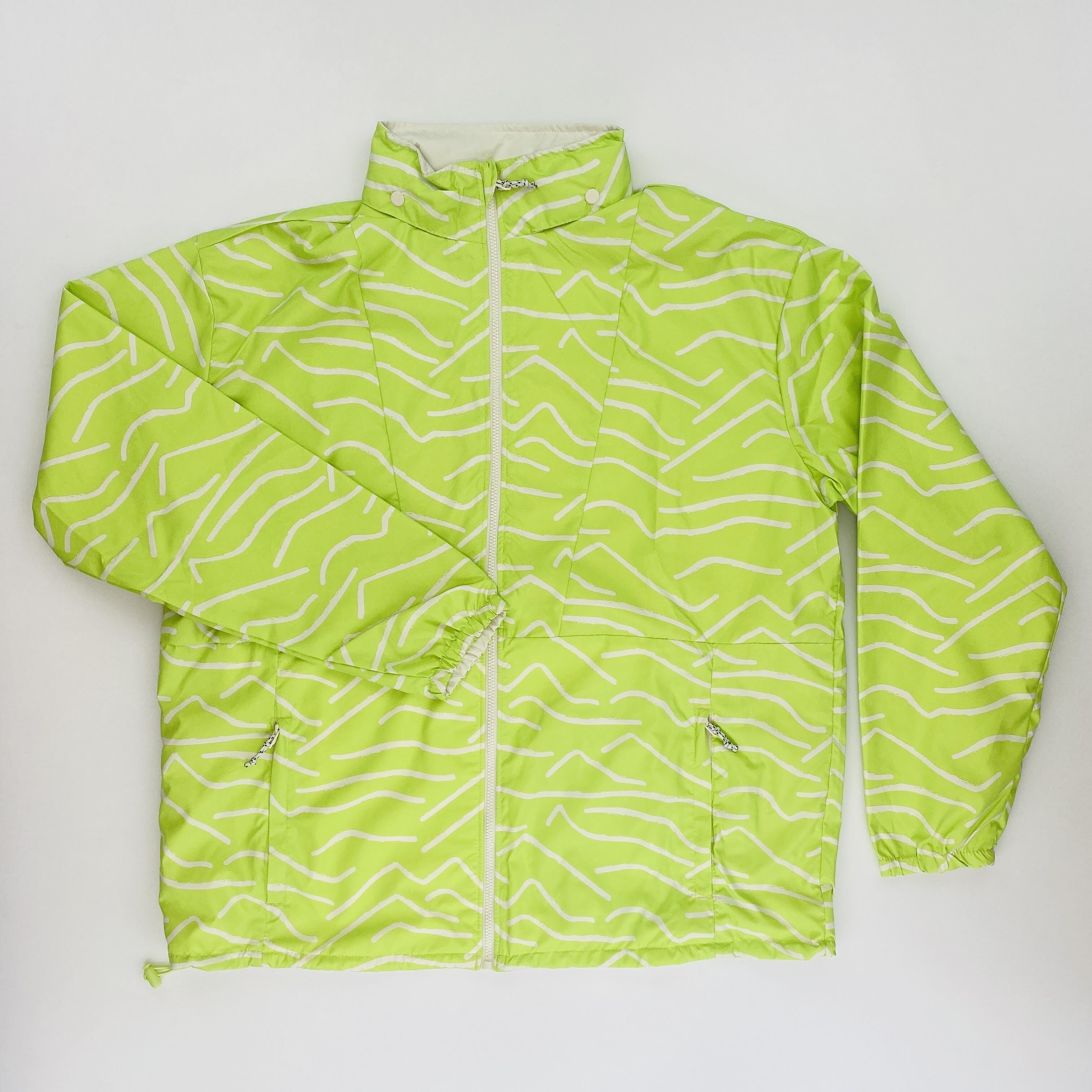 Wrangler Reversible Windbreaker - Second Hand Windproof jacket - Women's - Green - L | Hardloop