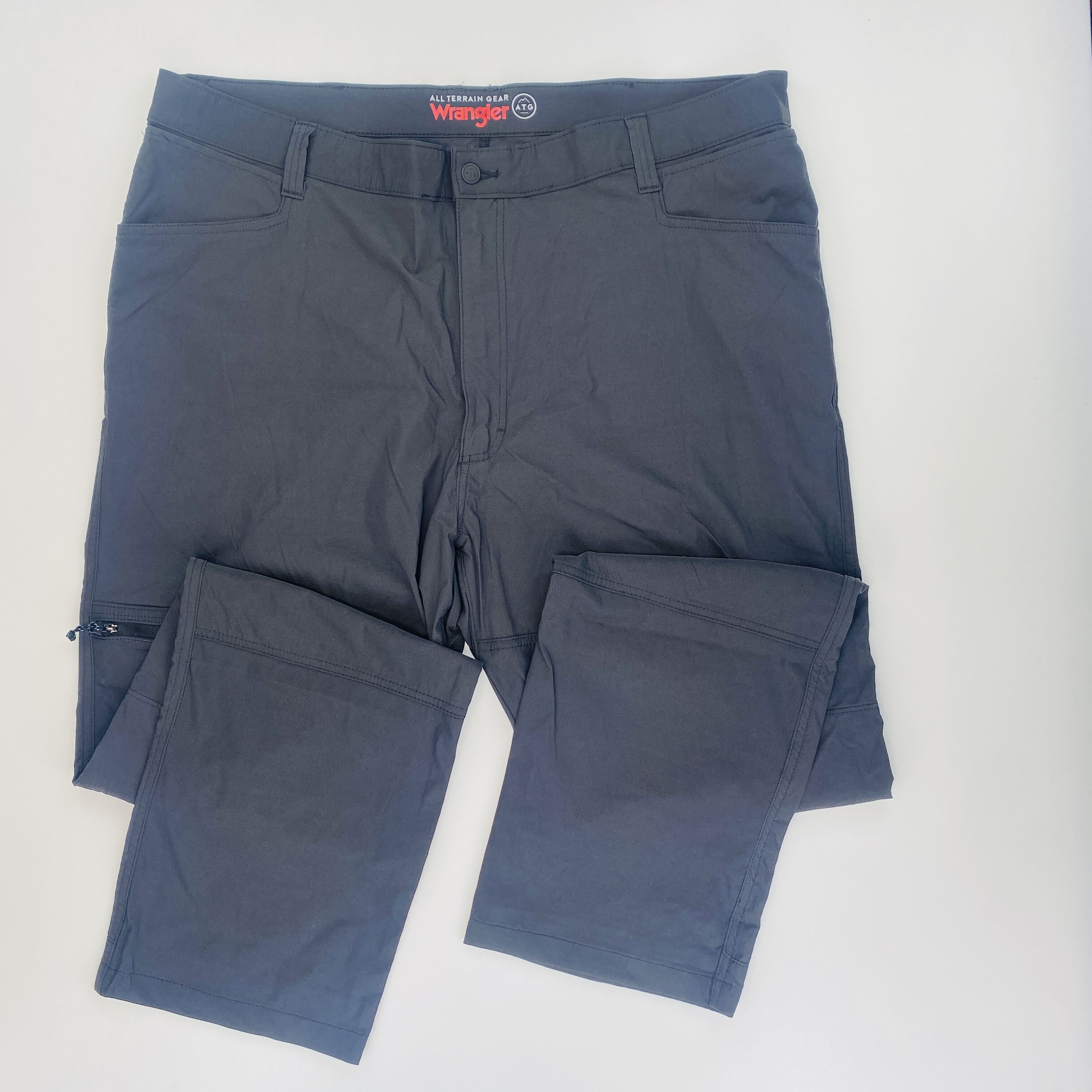Wrangler Sustainable Zip Pkt - Segunda Mano Pantalones de senderismo - Hombre - Negro - 6XL | Hardloop