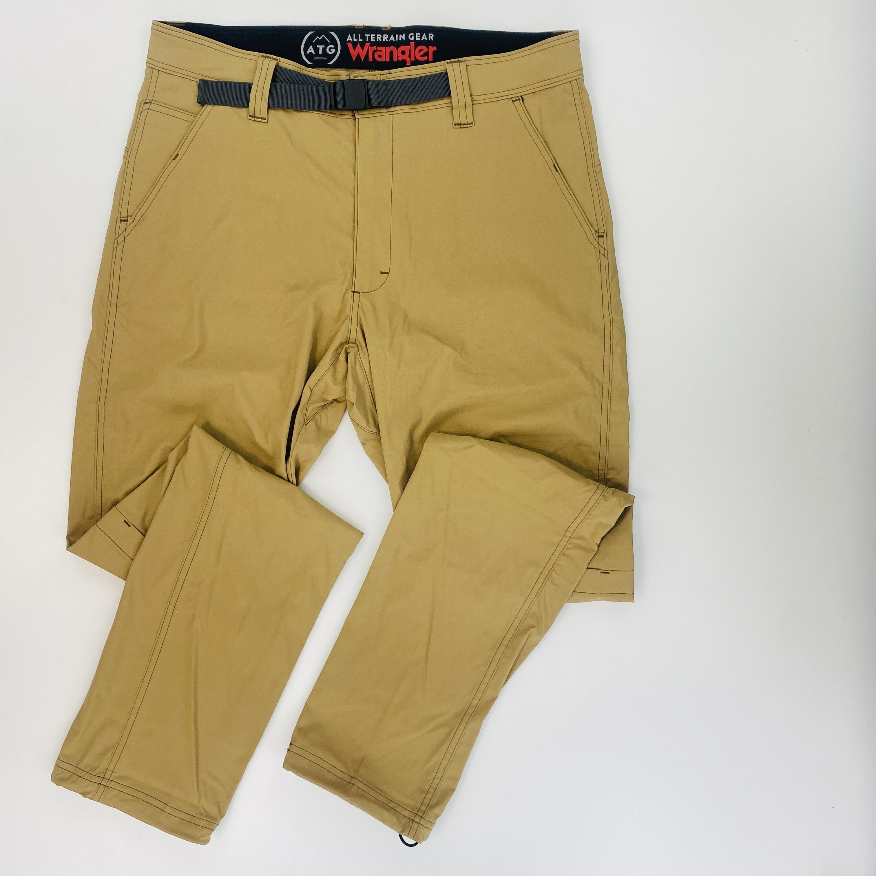 Wrangler Convertible Trail Jogger - Tweedehands Wandelbroek - Heren - Bruin - 44 | Hardloop