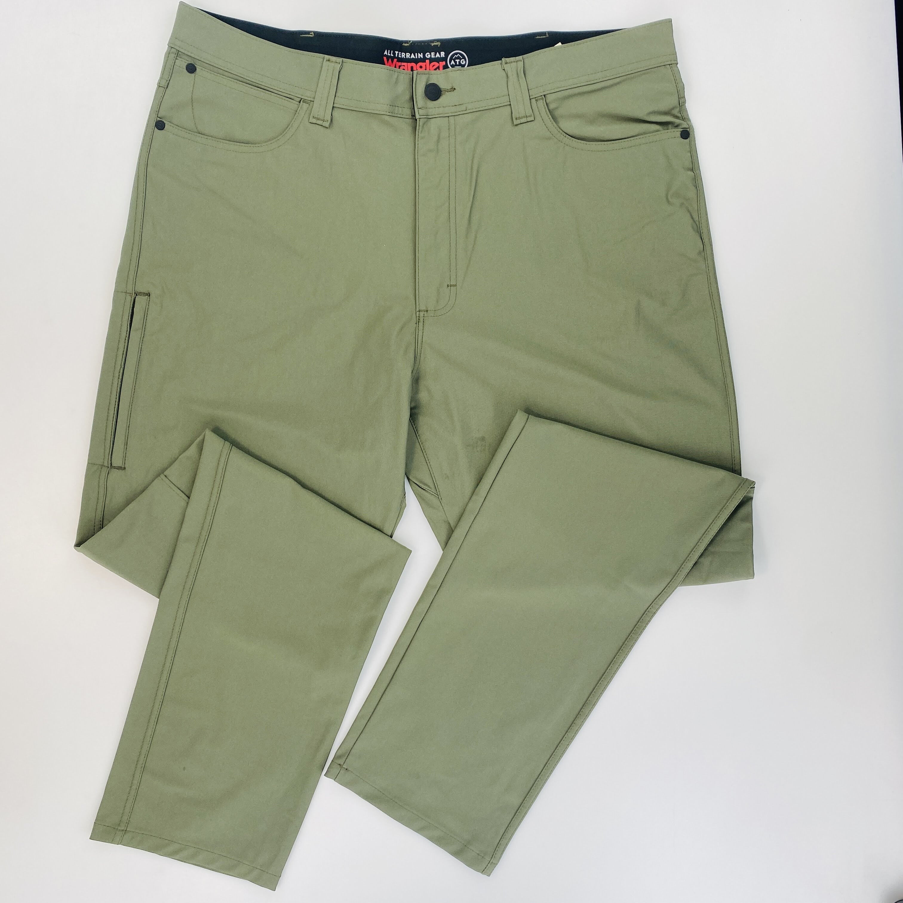Wrangler Fwds 5 Pocket Pant - Second Hand Spodnie turystyczne męskie - Kaki - 50 | Hardloop