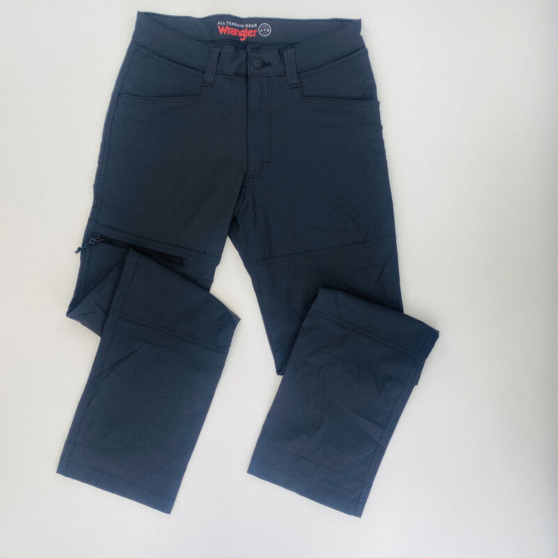 Wrangler Sustainable Zip Pkt - Second Hand Spodnie turystyczne męskie - Czarny - 42 | Hardloop