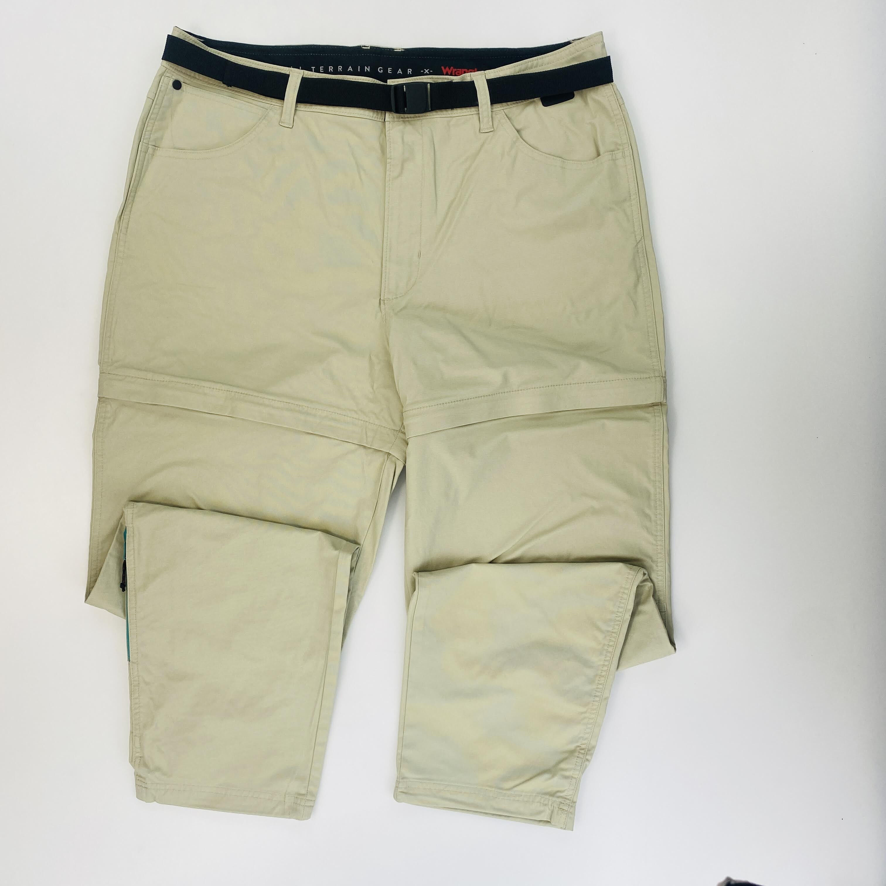 Wrangler Packable Zipoff Pant - Second Hand Pánské turistické kalhoty - Béžový - 44 | Hardloop
