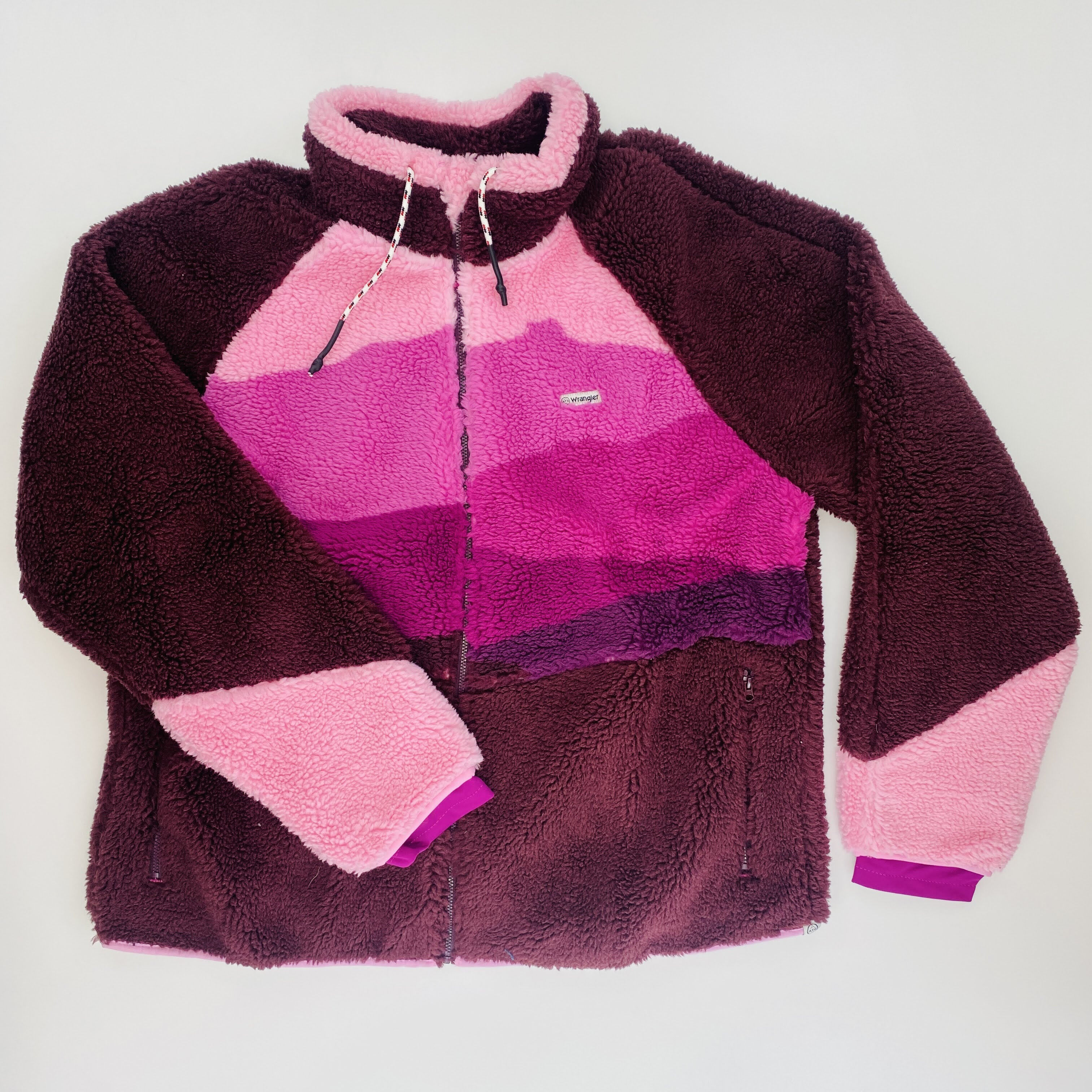 Wrangler Sherpa Fleece Jacket - Second Hand Fleece jacket - Women's - Pink - XL | Hardloop