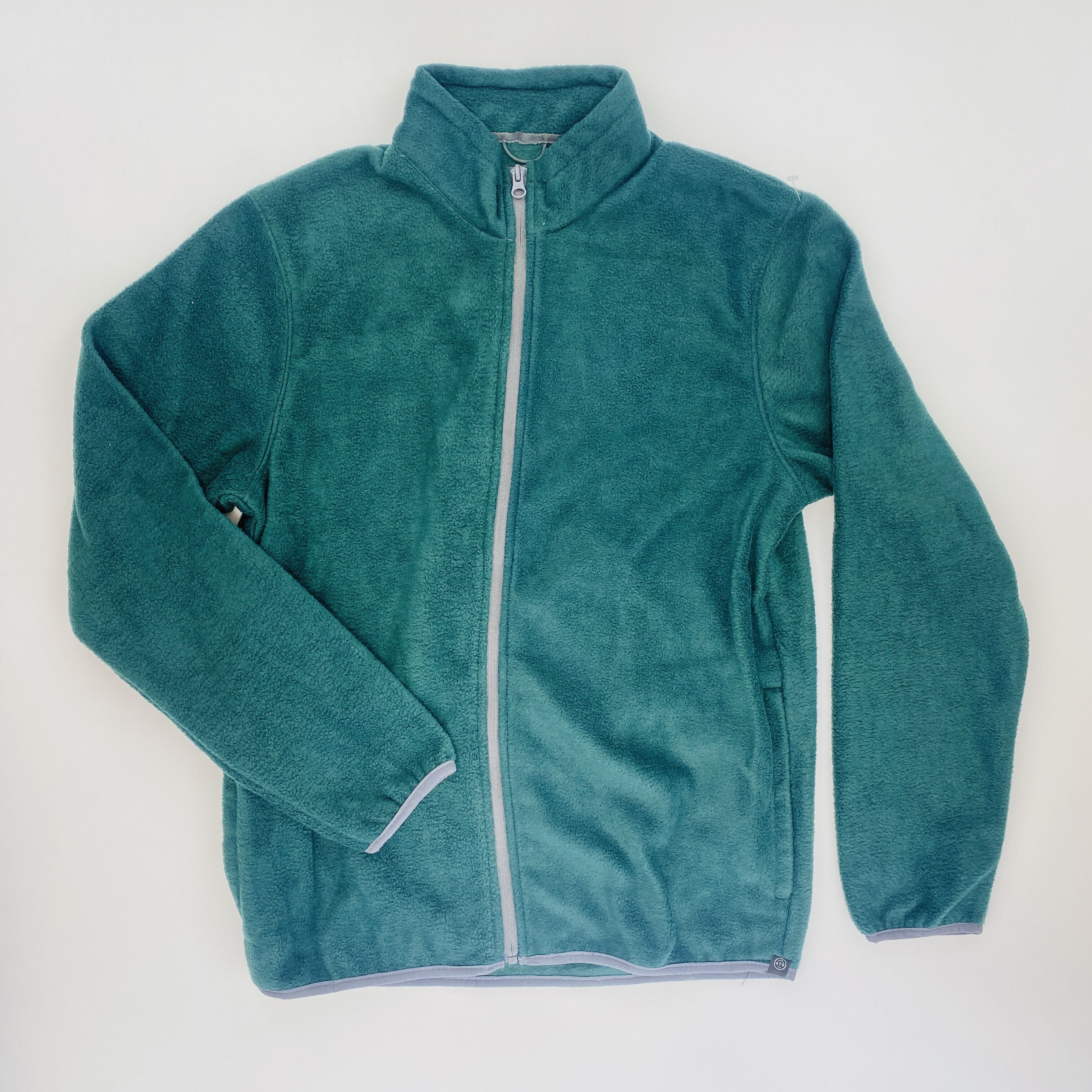 Wrangler Adams Fleece Full Zip - Second Hand Bluza polarowa damska - Zielony - XXL | Hardloop