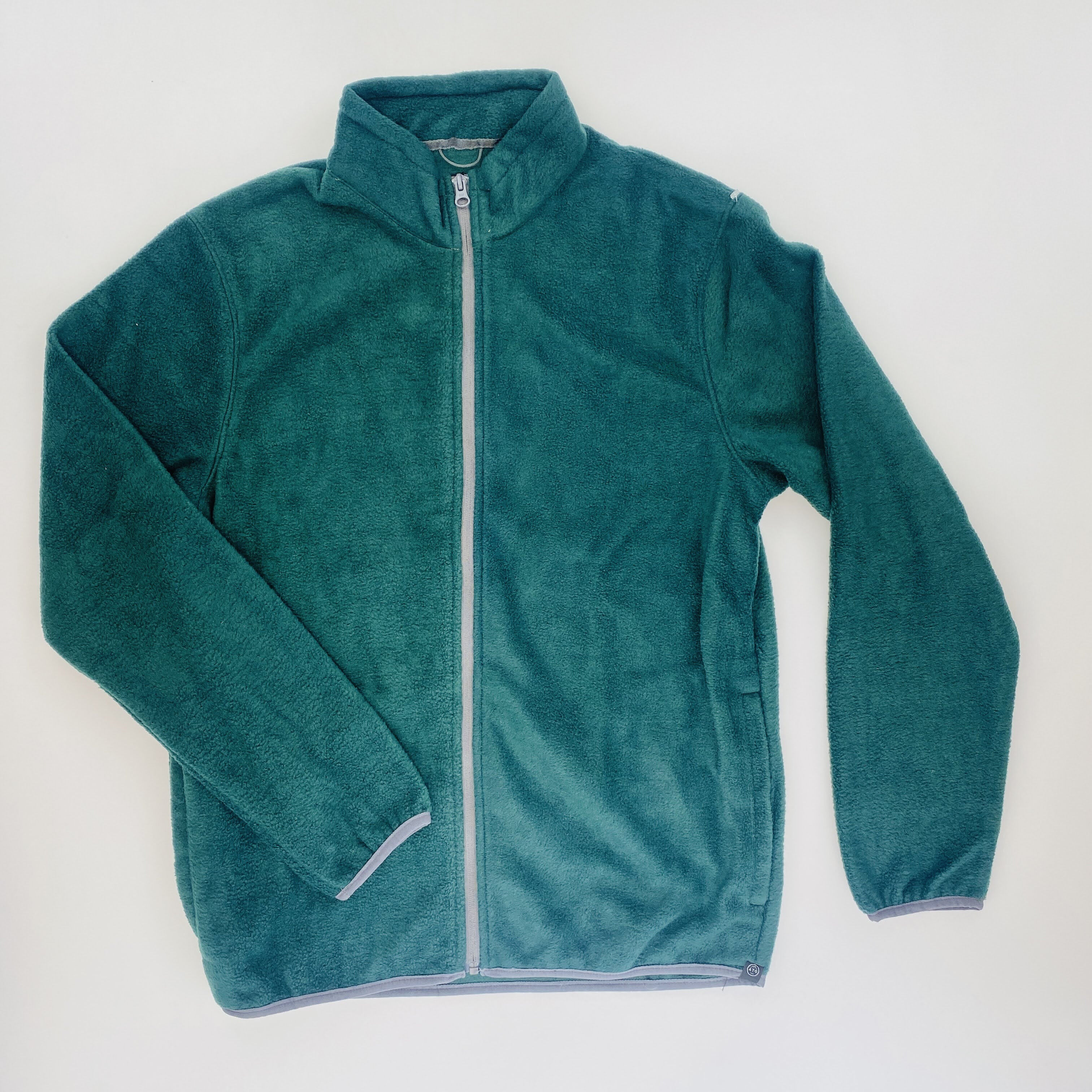 Wrangler Adams Fleece Full Zip - Second Hand Bluza polarowa damska - Zielony - M | Hardloop