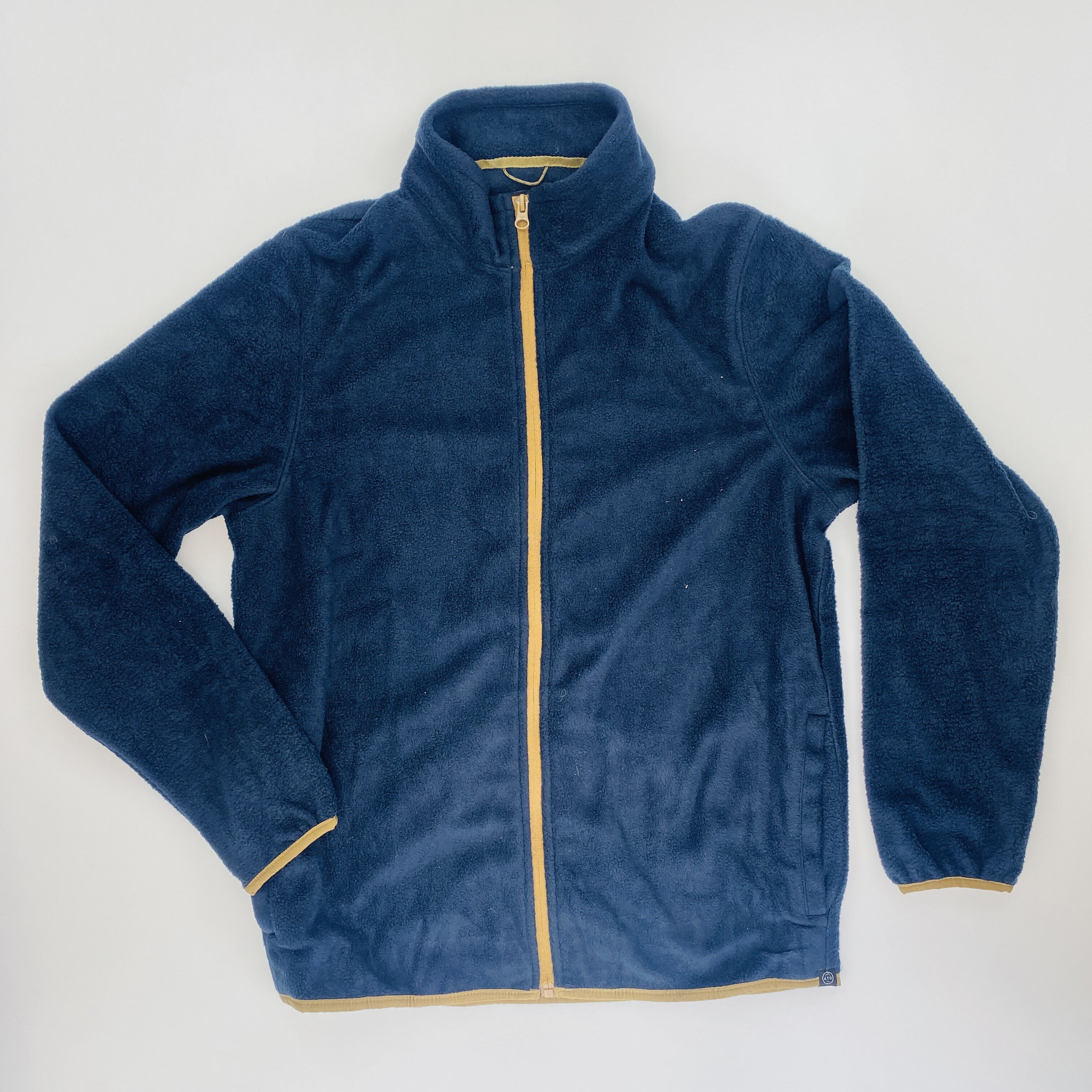 Wrangler Adams Fleece Full Zip - Second Hand Bluza polarowa damska - Niebieski - S | Hardloop