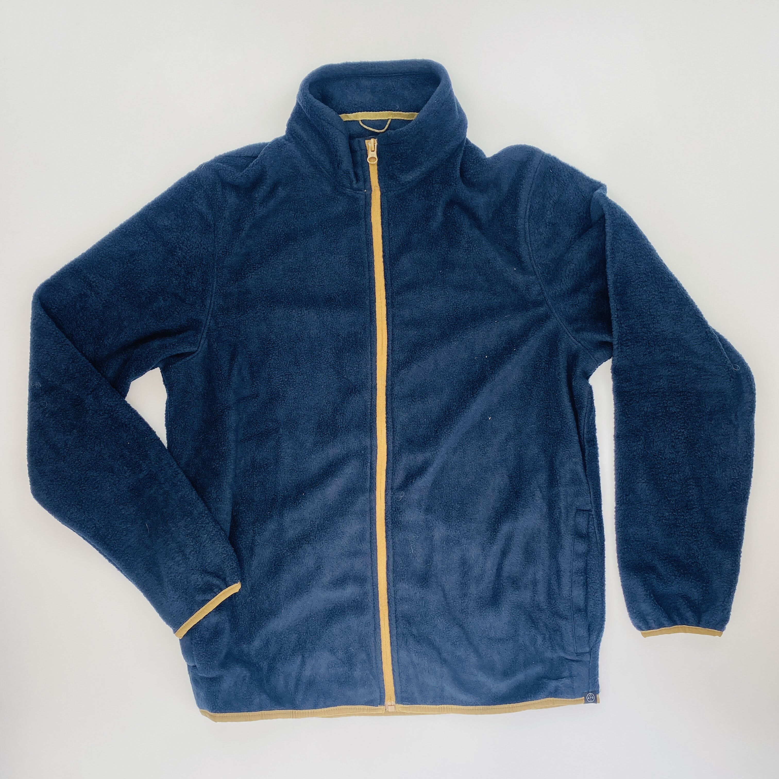 Wrangler Adams Fleece Full Zip - Second Hand Bluza polarowa damska - Niebieski - L | Hardloop