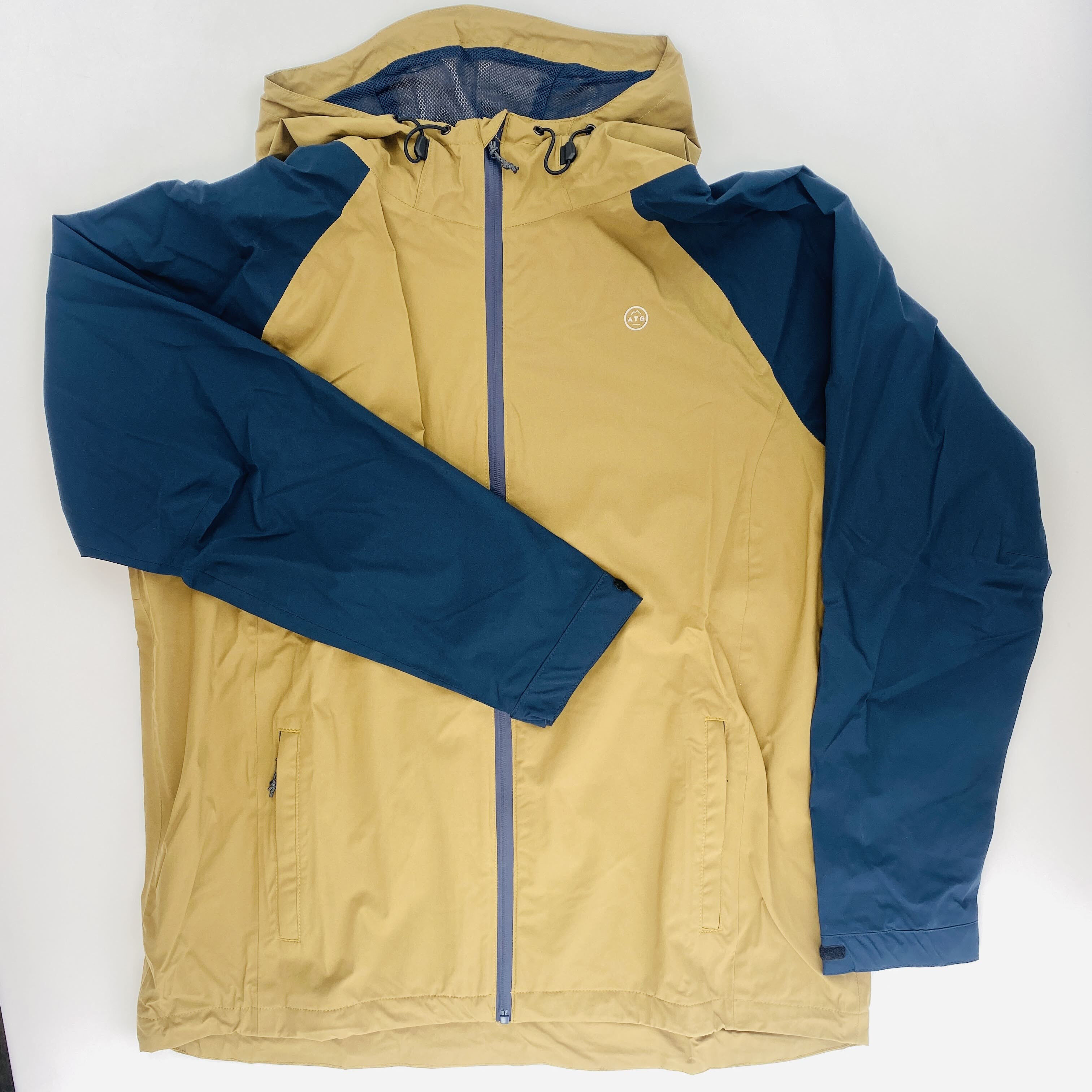 Wrangler Rain Jacket - Second Hand Waterproof jacket - Men's - Brown - L | Hardloop