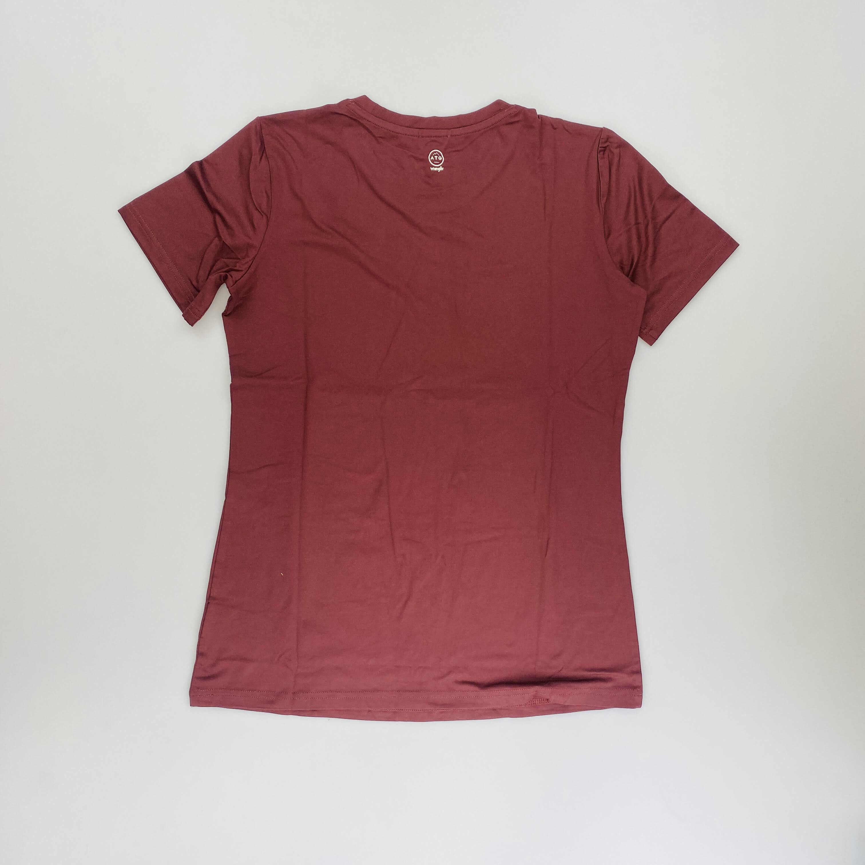 Wrangler Performance T Shirt - Second Hand T-shirt - Dam - Röd - L | Hardloop