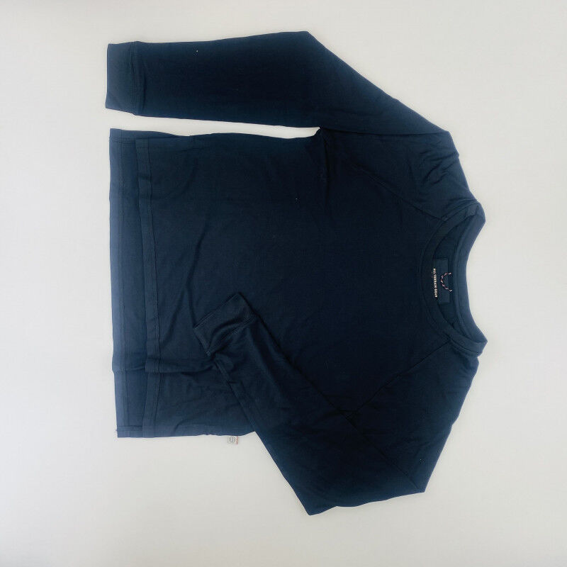Wrangler Ls Performance Tee - Second Hand T-shirt - Women's - Black - M | Hardloop
