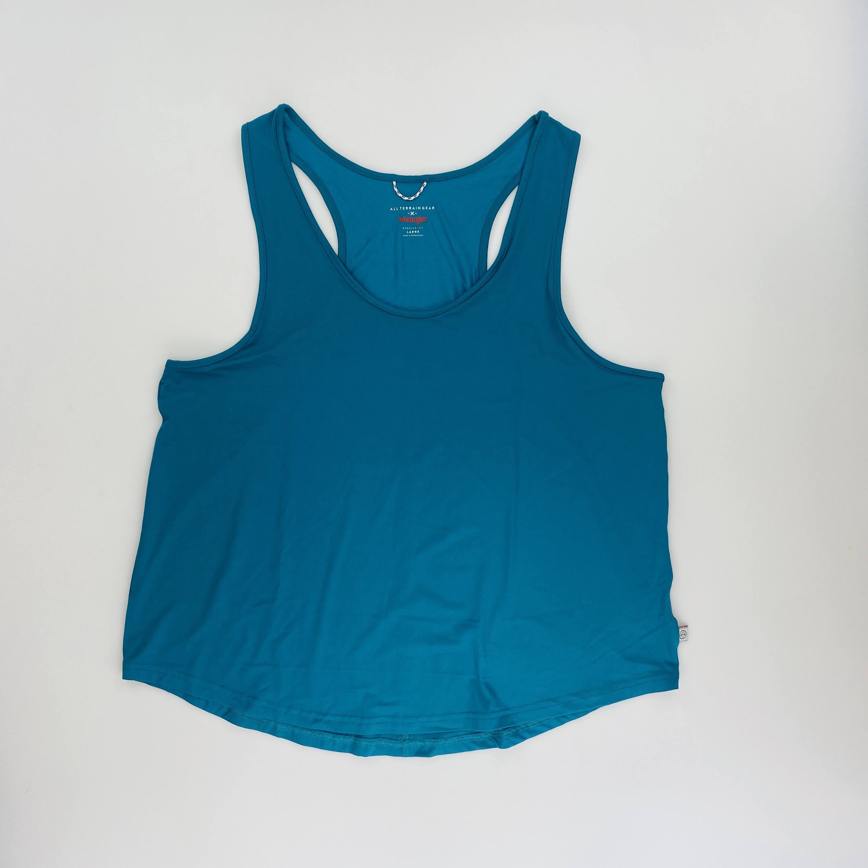 Wrangler Racerback Tank - Segunda Mano Camiseta sin mangas - Mujer - Azul - XS | Hardloop