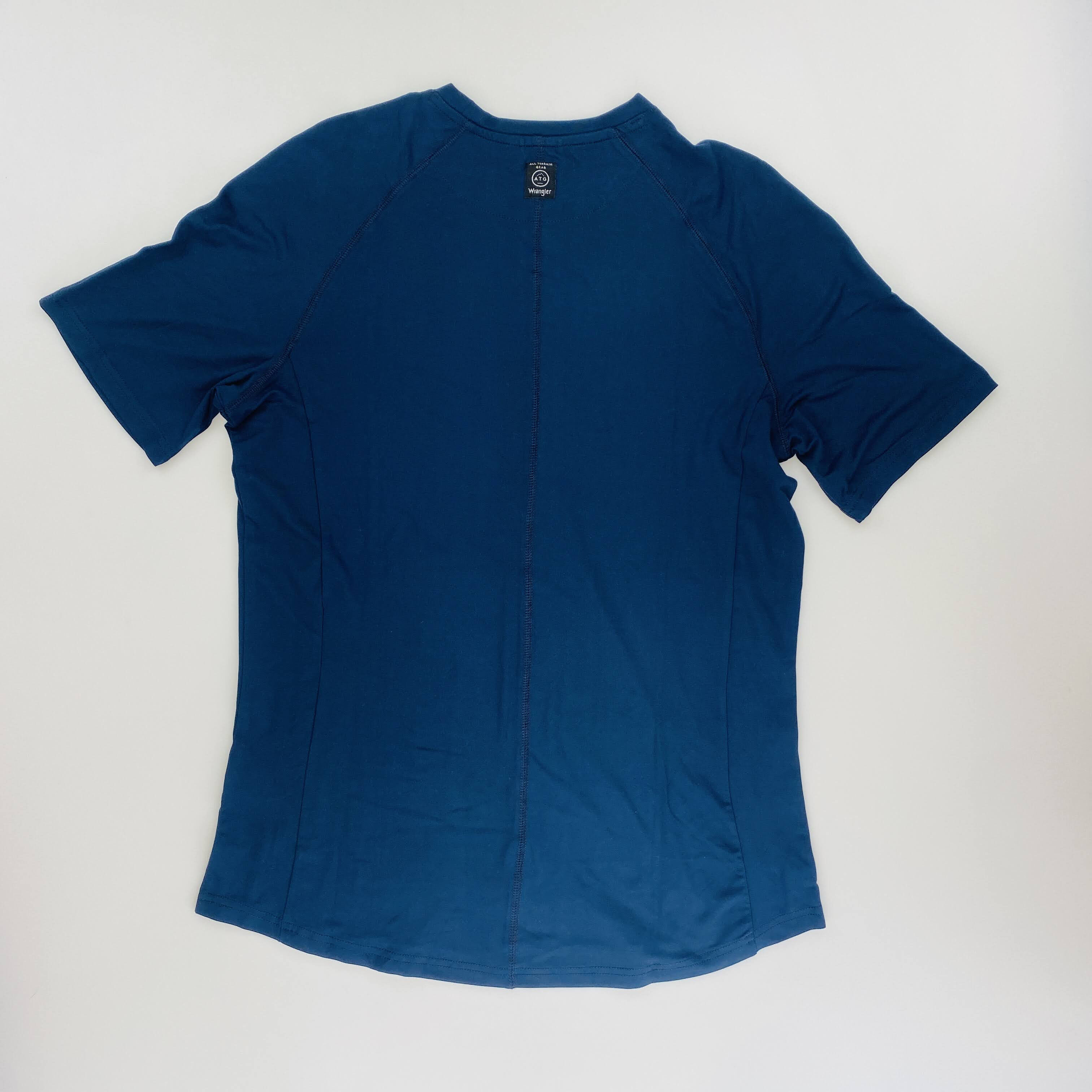 Wrangler Ss Performance T Shirt - Second Hand Pánské triko - Modrý - S | Hardloop