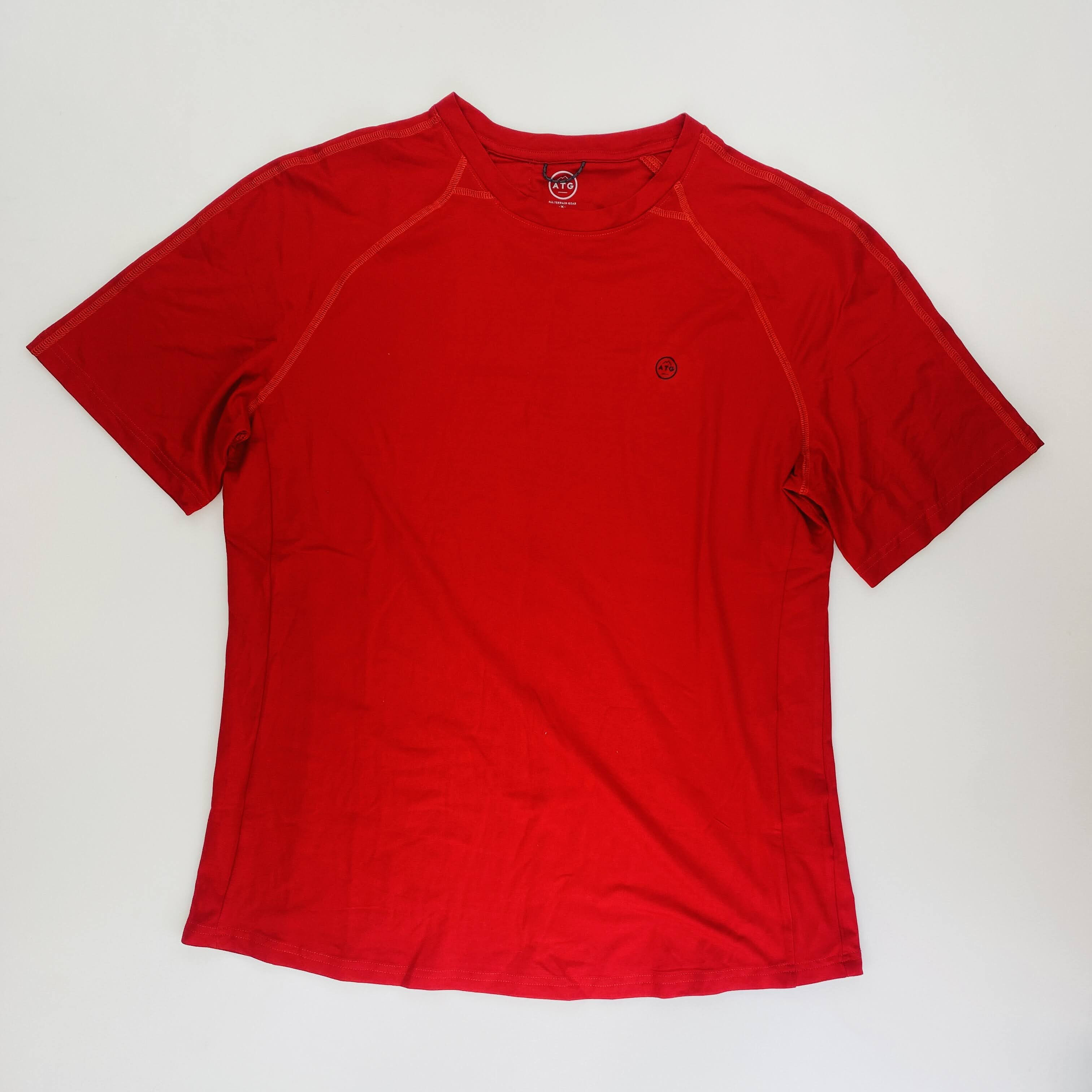 Wrangler Ss Performance T Shirt - Pre-owned T-shirt - Herrer - Rød - XXL | Hardloop