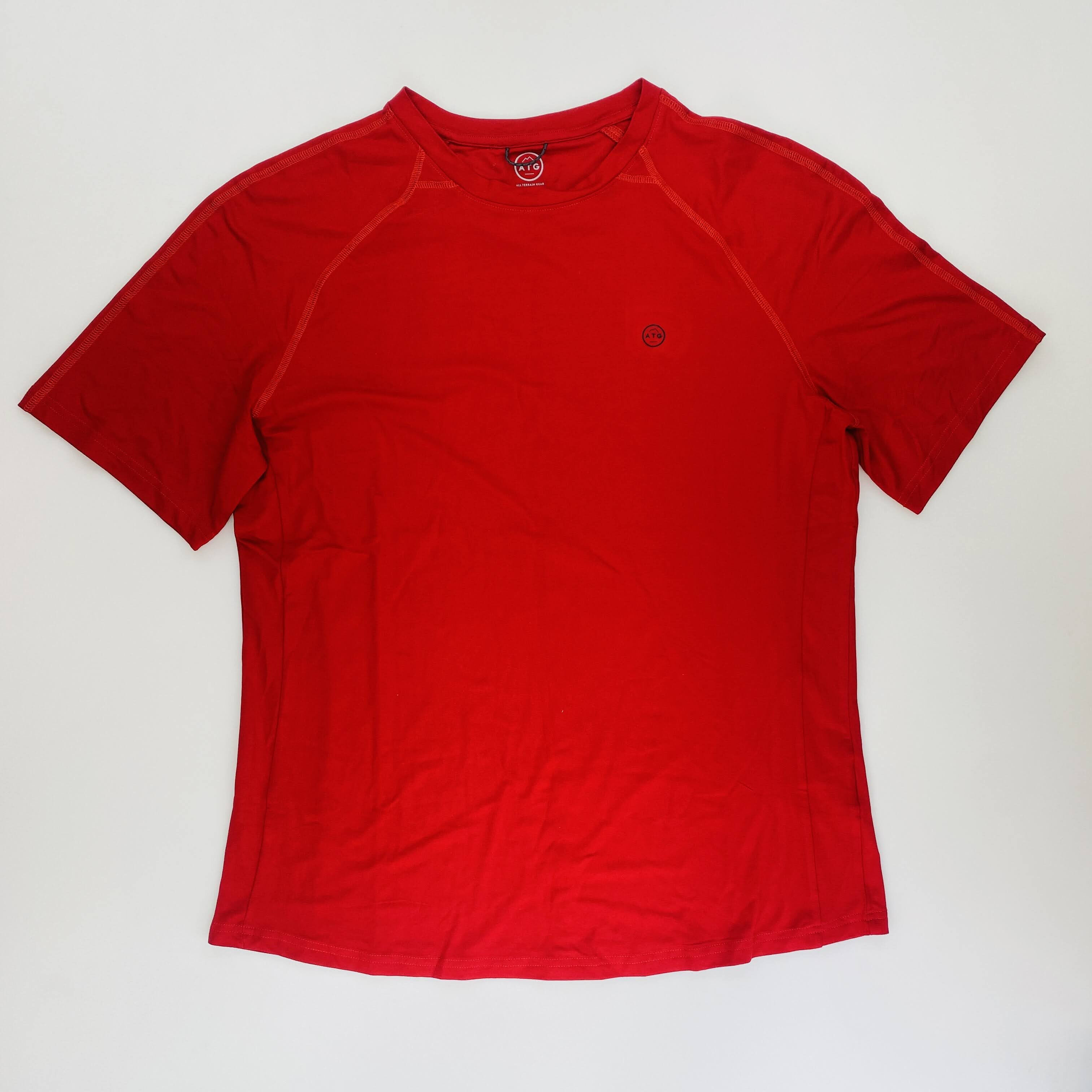 Wrangler Ss Performance T Shirt - Pre-owned T-shirt - Herrer - Rød - L | Hardloop