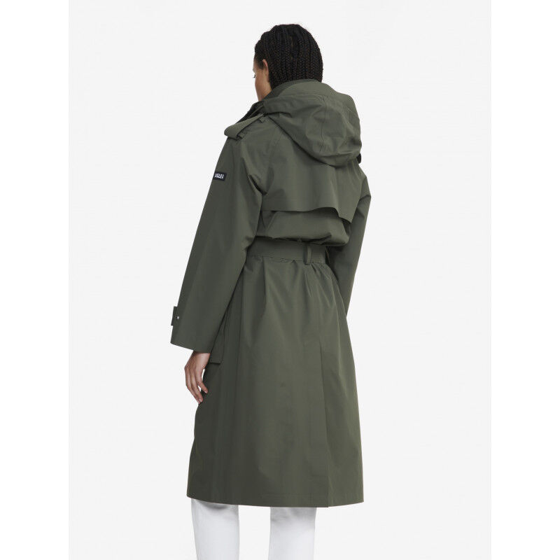 Aigle Langer trenchcoat mit 3-lagiger MTD®-Membran - Regenjacke - Damen | Hardloop