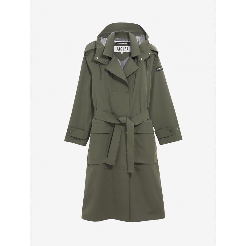 Aigle Trench long MTD® - Casaco impermeável mulher | Hardloop