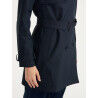 Aigle Trench court Gore-Tex® à capuche - Veste imperméable femme | Hardloop